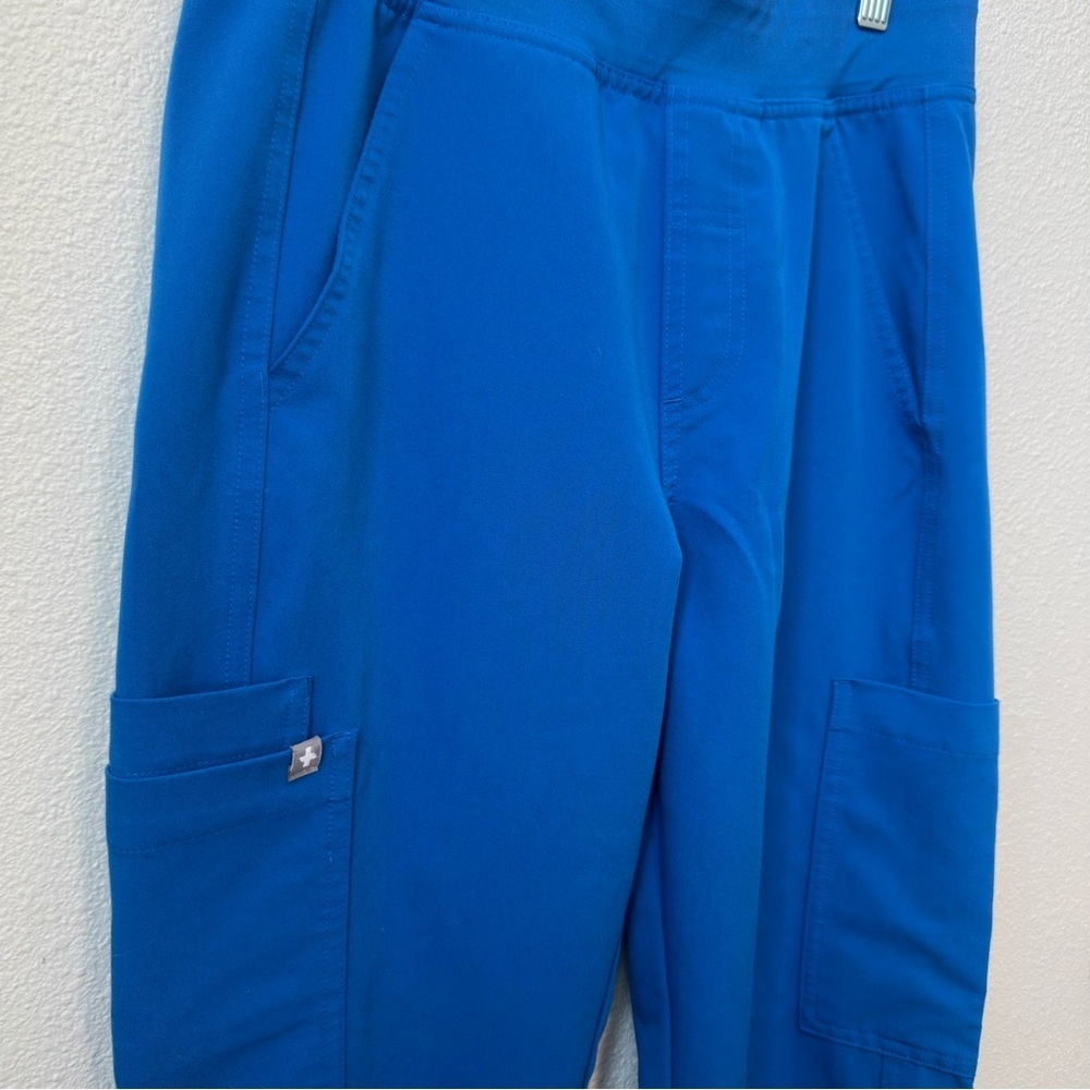 FIGS Women’s XS Blue Scrub Pants Soft Stretch Medical Uniform - Picture 4 of 9